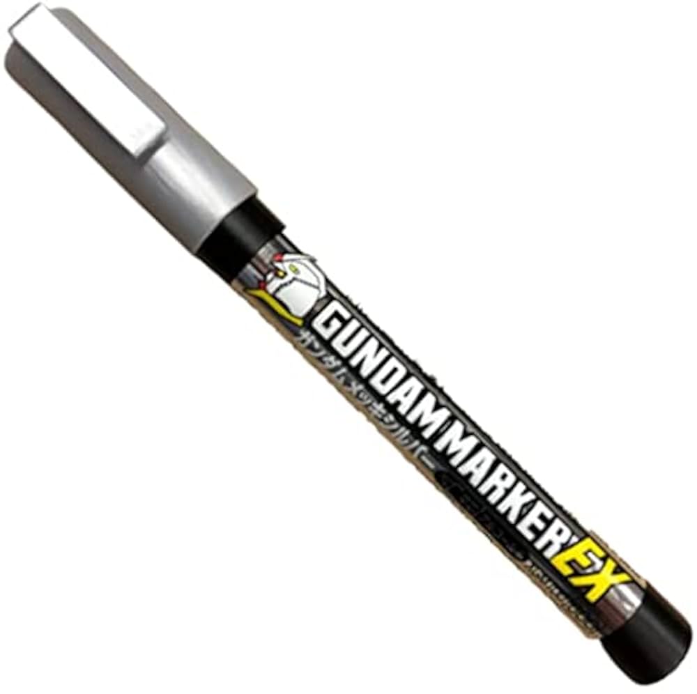 Amazon.co.jp: ガンダムマーカーEX 3本セット (メッキ,ガンメタ